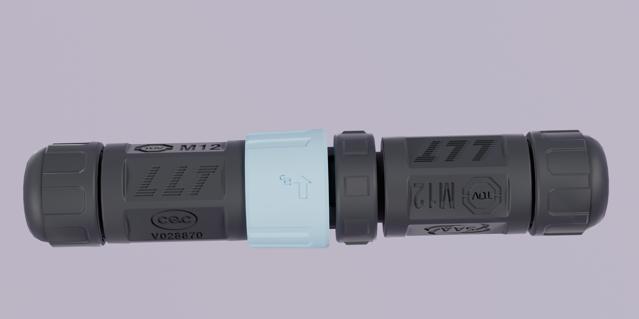 M12防水连接器 产品细节图