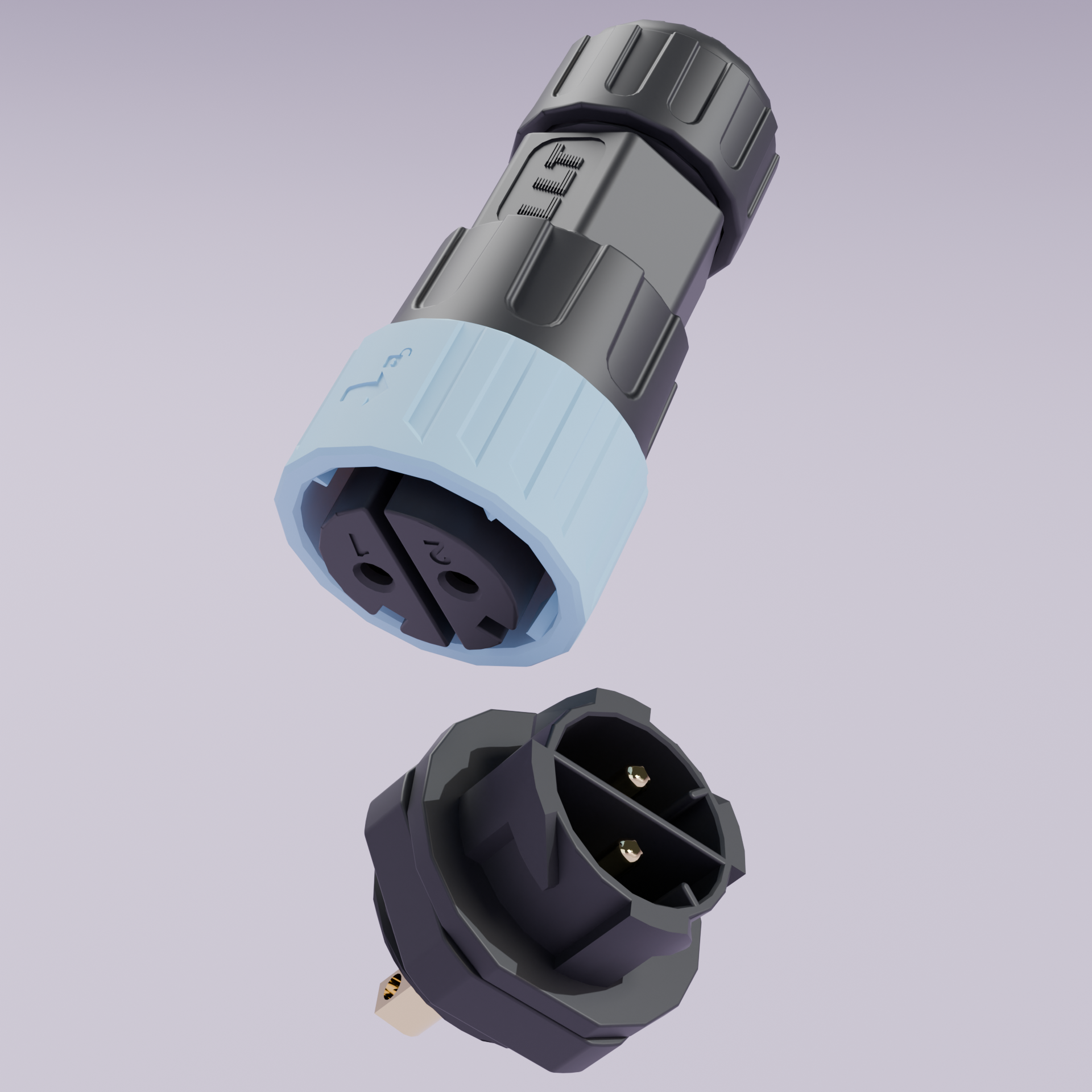 M25防水连接器 产品细节图