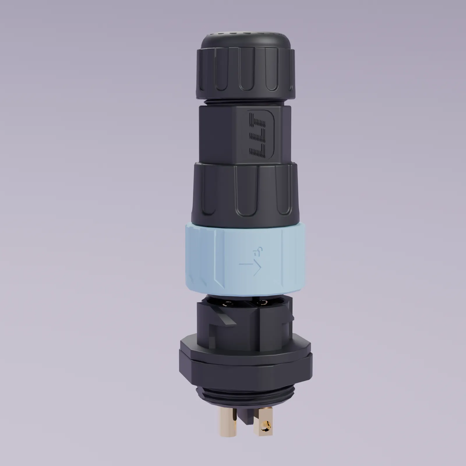 M25自锁大电流连接